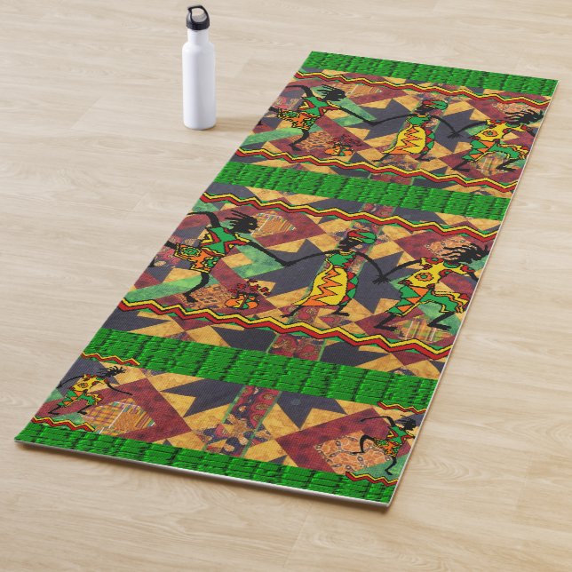 Tapis De Yoga Yoga Mats Africain (En situation)