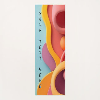 Tapis De Yoga Yoga mats fitness équipement texte personnalisé