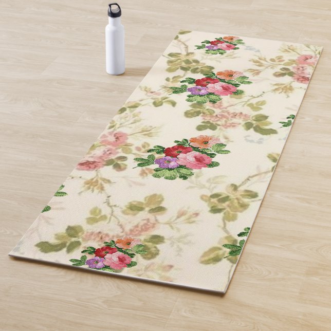 Tapis De Yoga Yoga Mats Floral (En situation)