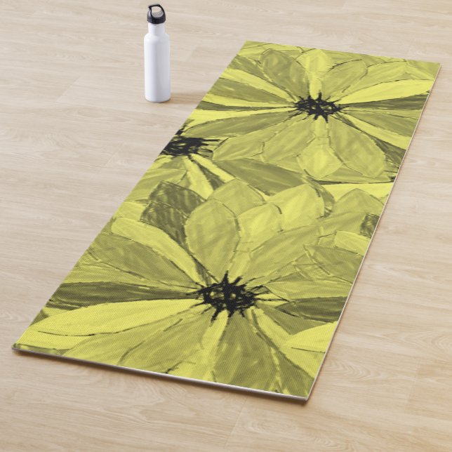 Tapis De Yoga Yoga Mats Floral (En situation)