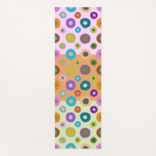 Tapis De Yoga yoga multicolore Matt boho funky double face