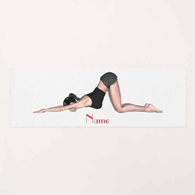Tapis De Yoga Yoga Poses Thunder_Cove (Devant (Horizontal))