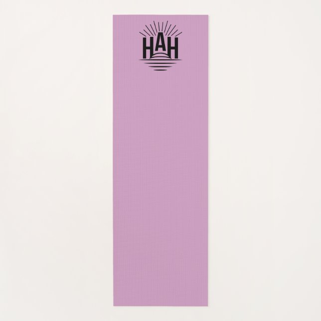 Tapis De Yoga Yoga Pourpre (Devant)