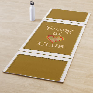 Tapis de yoga Young at Heart Club