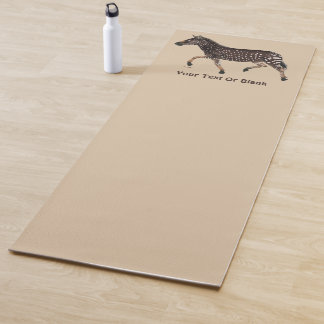 Tapis De Yoga Zèbre à pois