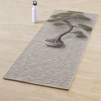 Tapis de Yoga Zen Bonsaï – Tapis à texture 3D mini