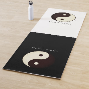 Tapis De Yoga Zen Yin Yang Exercice Mindful
