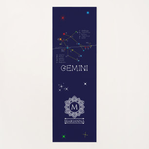 Tapis De Yoga Zodiaque Gemini