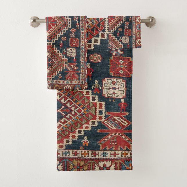 Tapis Karbistan Turc Persan antique (En situation)