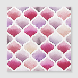 Tapis marocain : Aquarelle Tanger Motif.