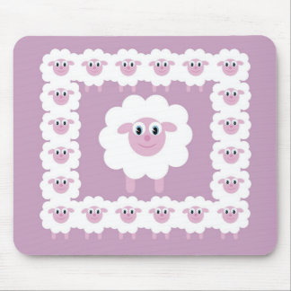 Tapis mignon de souris de moutons