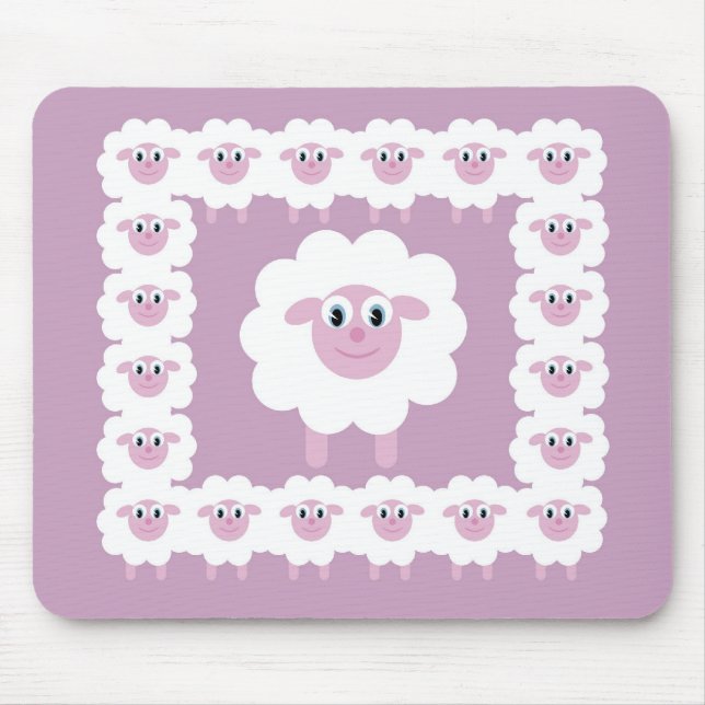 Tapis mignon de souris de moutons (Devant)