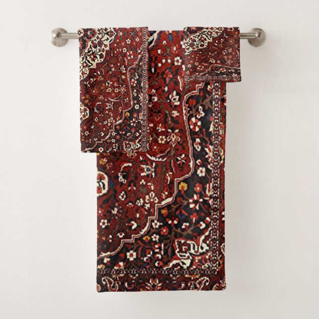 Tapis Oriental Ancien Perse Turc (En situation)