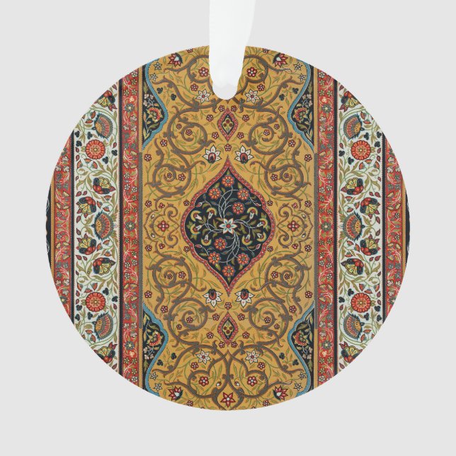 Tapis Persan Ancien Élégant Design (devant)
