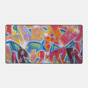 Tapis rouge du bureau de design Graffiti