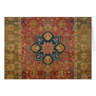 Tapis rouge or Kashan tapis Perse Asiatique