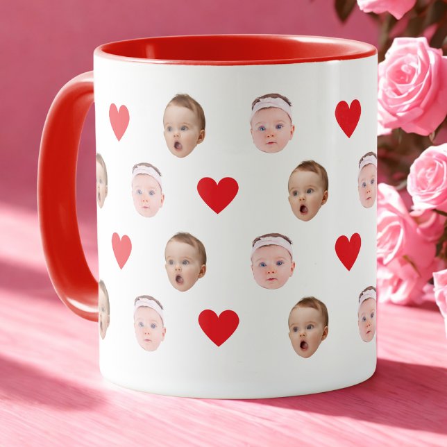 Tapis, tasse photo personnalisée, Cadeau bébé (Créateur téléchargé)
