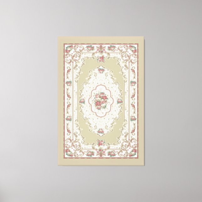 Tapis vintage 1 - Toile enveloppée (Recto)