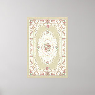 Tapis vintage 1 - Toile enveloppée