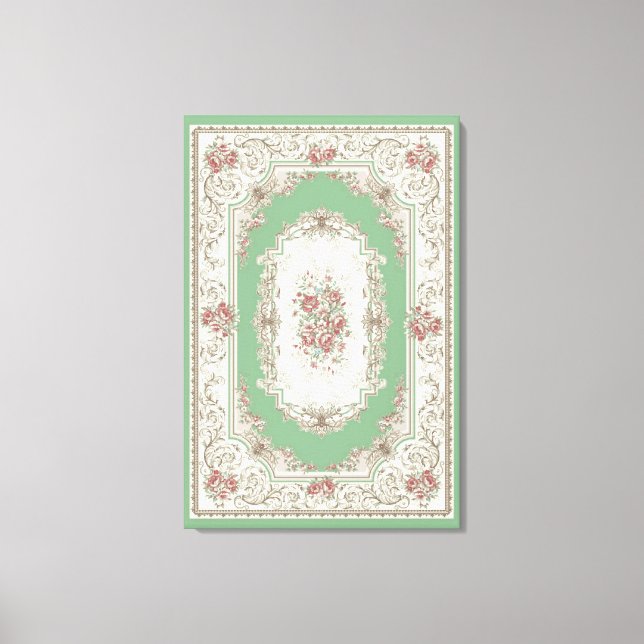 Tapis vintage 4 - Toile enveloppée (Recto)
