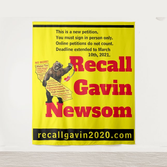 Tapisserie 88x104 recallgavin2020 (Devant)