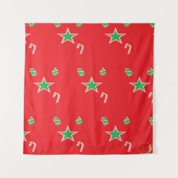 Tapisserie à points noirs de Noël
