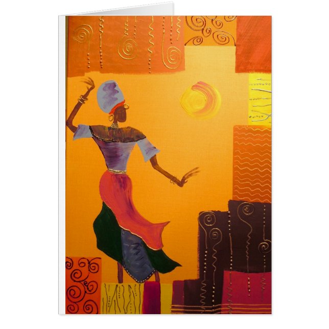 Tapisserie africaine (Devant)