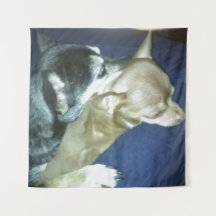 Tapisserie Amour de Chiots