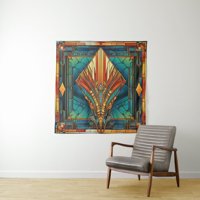 Tapisserie Art Déco (En situation)
