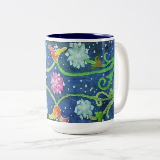 tapisserie batik Mug (Devant droit)
