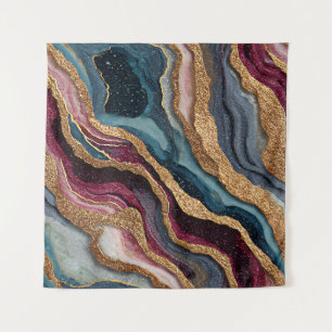 Tapisserie Bohème Pailletée Agate