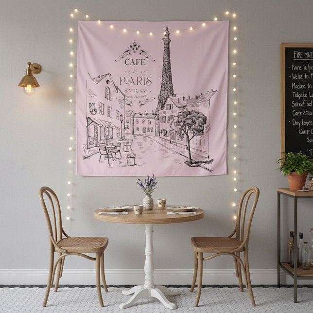 Tapisserie Café Paris (Créateur téléchargé)
