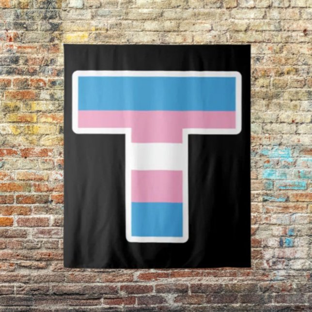 Tapisserie Capitale de la Fierté Trans (Créateur téléchargé)
