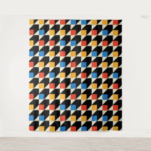 Tapisserie Carré colorée
