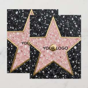 Tapisserie Carrée Hollywood Walk of Fame