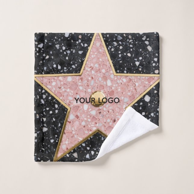 Tapisserie Carrée Hollywood Walk of Fame (Gant de toilette)