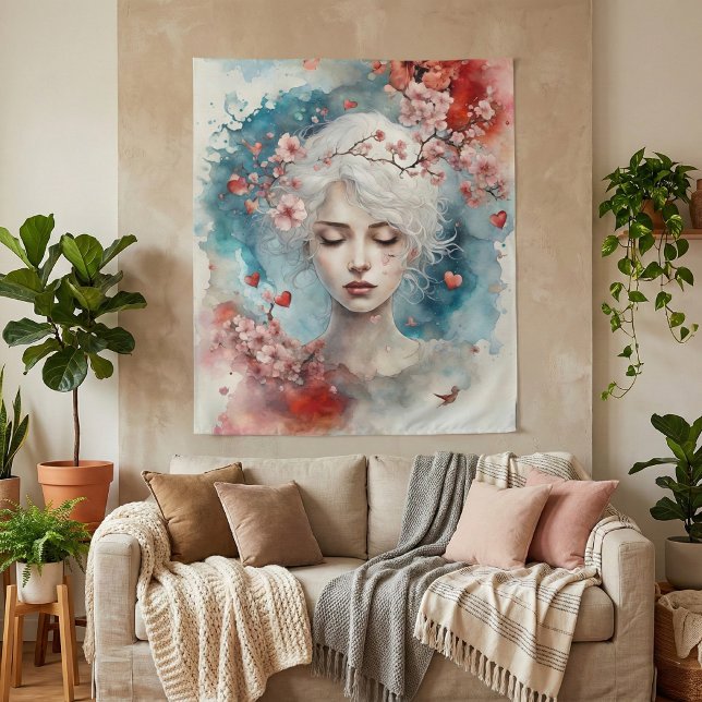 Tapisserie Cherry Blossom (Créateur téléchargé)