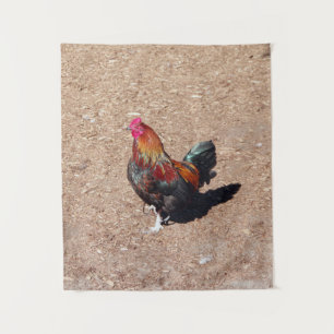 Tapisserie Coq Cockerel Doré