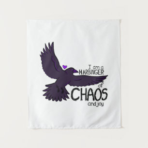 Tapisserie Corbeau de Chaos