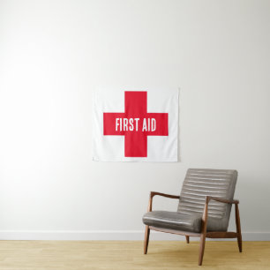 Tapisserie - Croix Rouge de premiers secours