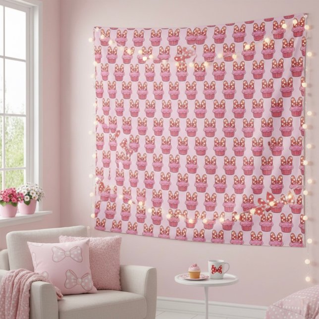 Tapisserie Cupcake (Créateur téléchargé)