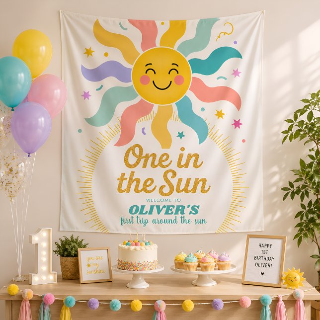 Tapisserie d'anniversaire Sunshine (Créateur téléchargé)