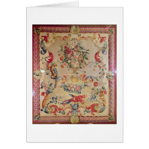 Tapisserie dans le style rococo tôt avec le