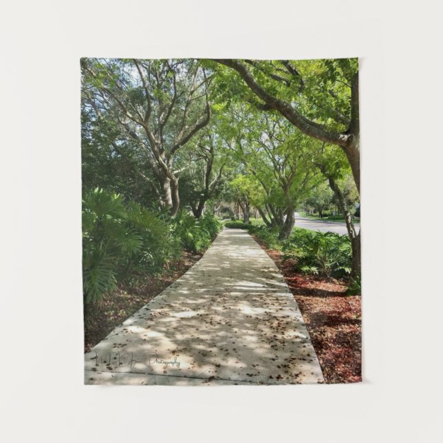 TAPISSERIE D'ART NATURE PATH WALL (Devant)