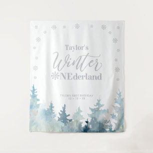 Tapisserie de 1er anniversaire Silver Winter onder