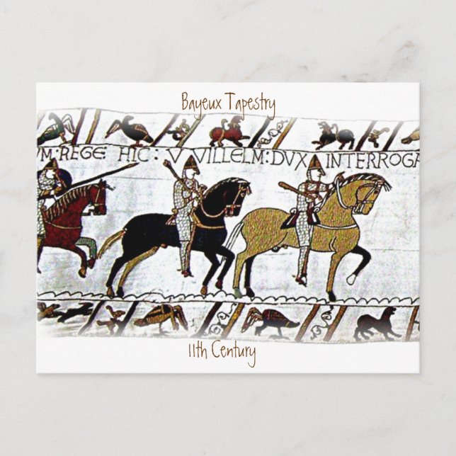 Tapisserie de Bayeux a3 - Carte postale (Devant)
