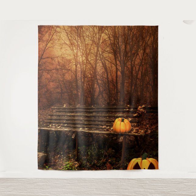Tapisserie de fond de photo Halloween (Devant)