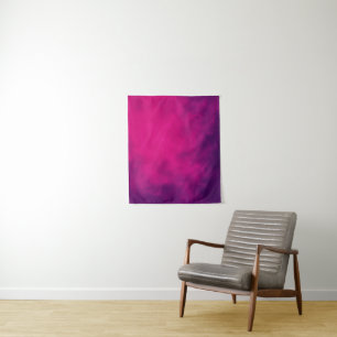 Tapisserie de fumée rose néon et violet – Personna