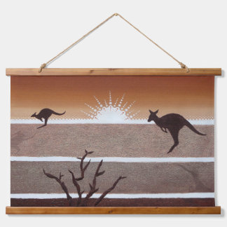 Tapisserie de Kangaroo externe australienne