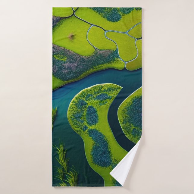 Tapisserie de la nature (Serviette de bain)